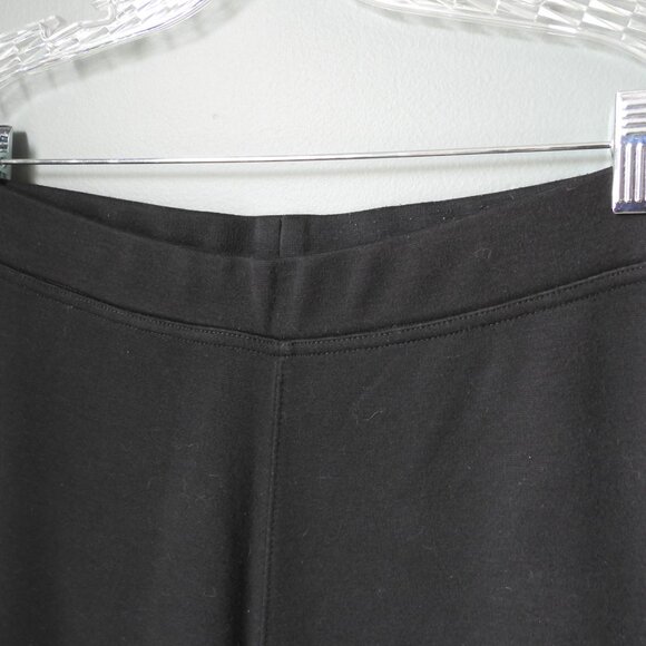 Woman Within Women's Plus Size Bootcut Ponte Stretch Knit Pant Black 14WTL - Picture 3 of 5